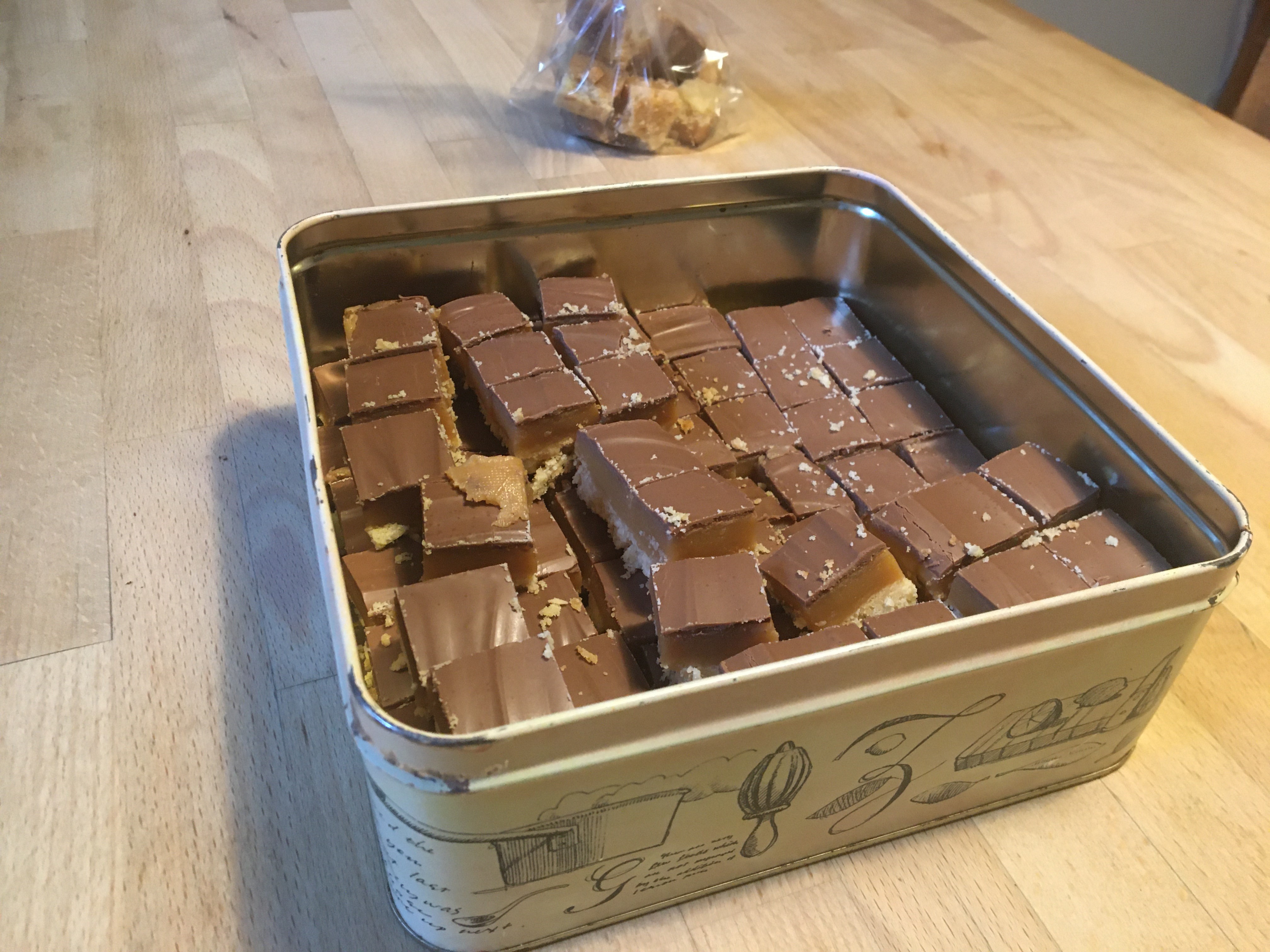 Caramel Shortbread made by Alistair Sinclair-Smith